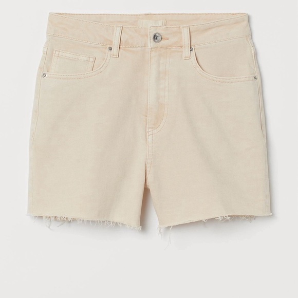 H&M Denim Short High Rise Size 12 - Picture 1 of 1